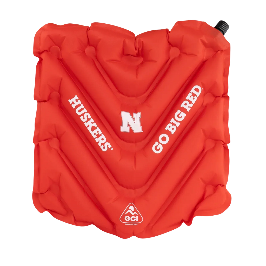 College V Seat™ Inflatable Stadium Cushion - Nebraska Cornhuskers | PHME