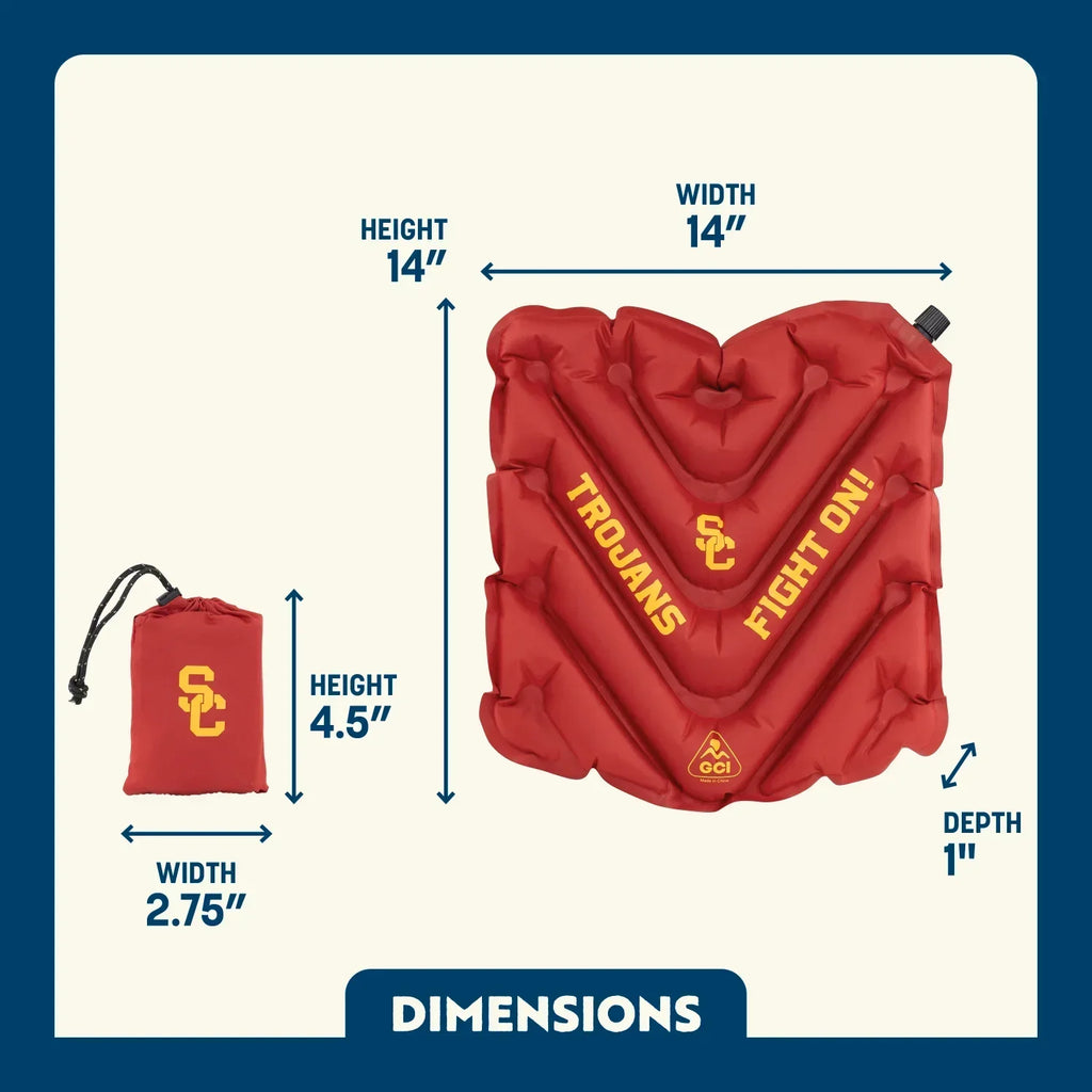College V Seat™ Inflatable Stadium Cushion - USC Trojans | S2HZ
