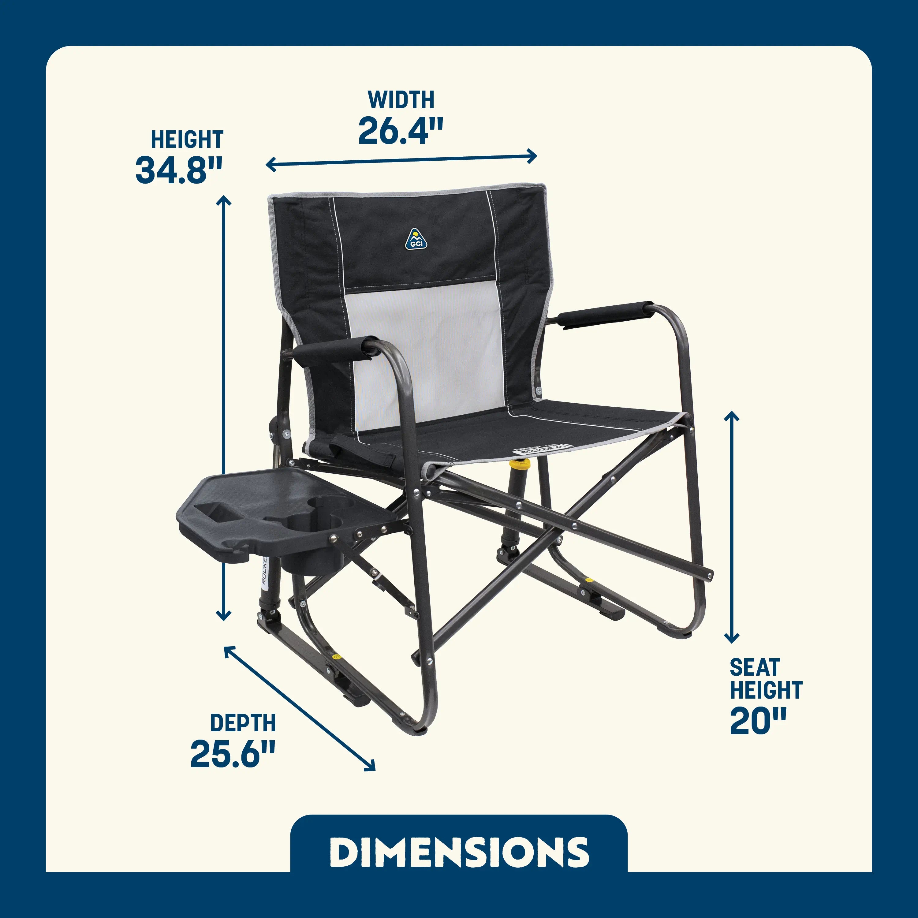 Freestyle Rocker XL™ with Side Table | 63V7