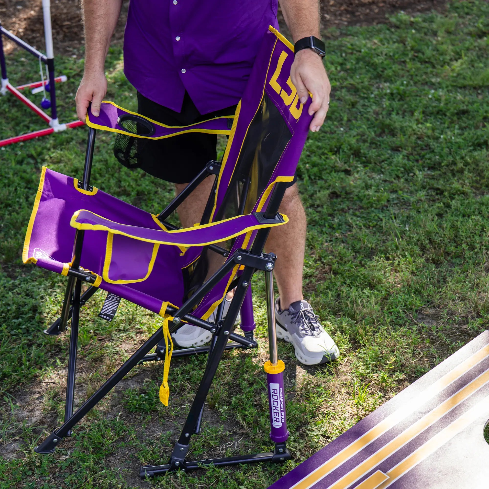 College Comfort Pro Rocker™ - LSU Tigers | 4FRD