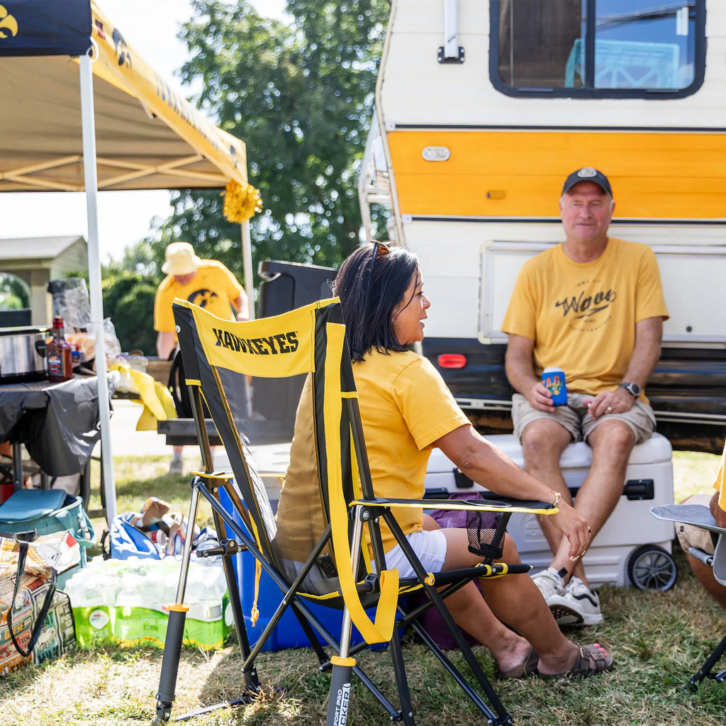 College Comfort Pro Rocker™ - Iowa Hawkeyes | KWZD