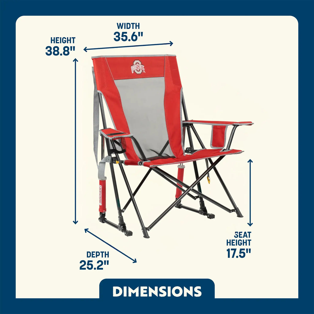 College Comfort Pro Rocker™ - Ohio State Buckeyes | WWER
