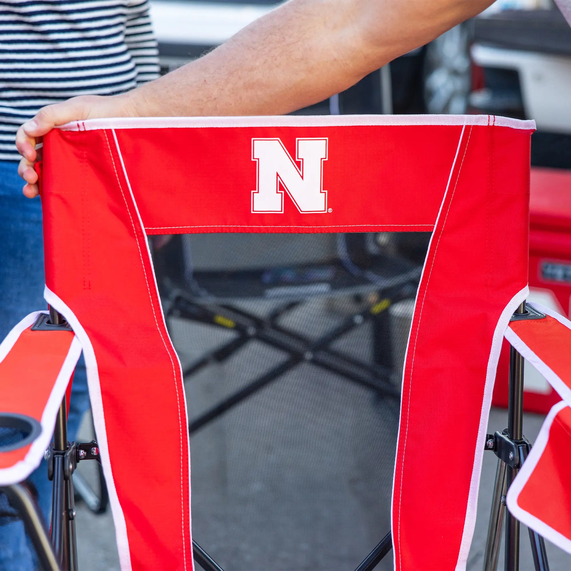 College Comfort Pro Rocker™ - Nebraska Cornhuskers | ZIND