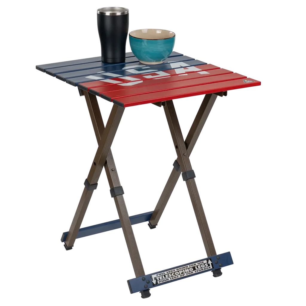 Compact Camp Table 20™ - USA Anniversary Deluxe | LRJ2