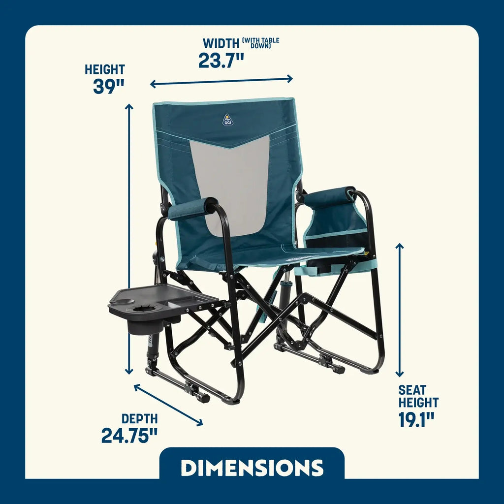 Stowaway Rocker™ with Side Table | 8XBI
